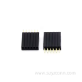 1.27mm Pitch Female Header Connector Straight 6P